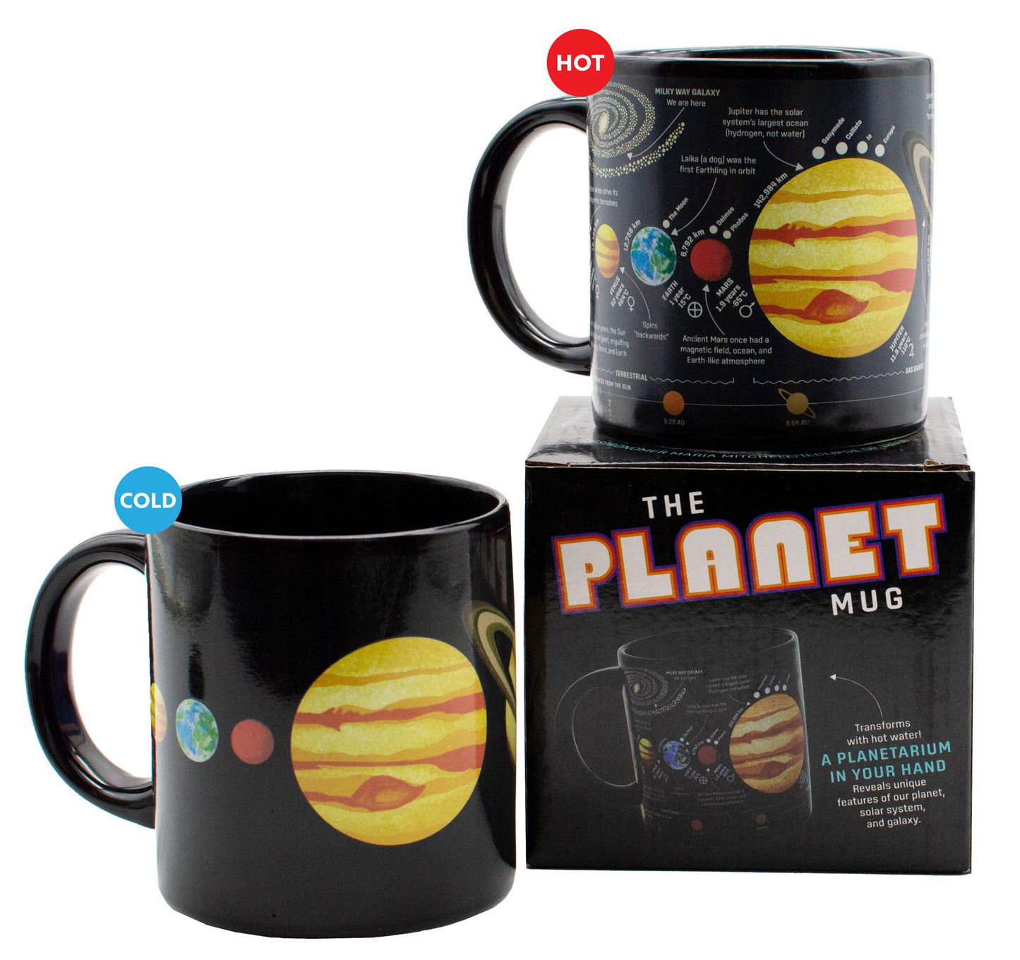 Planet Heat-Changing Coffee Mug